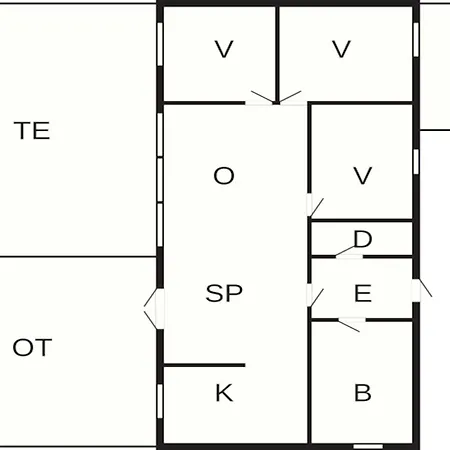 6 Person In Hurup Thy بيت للعطل Sønder Ydby